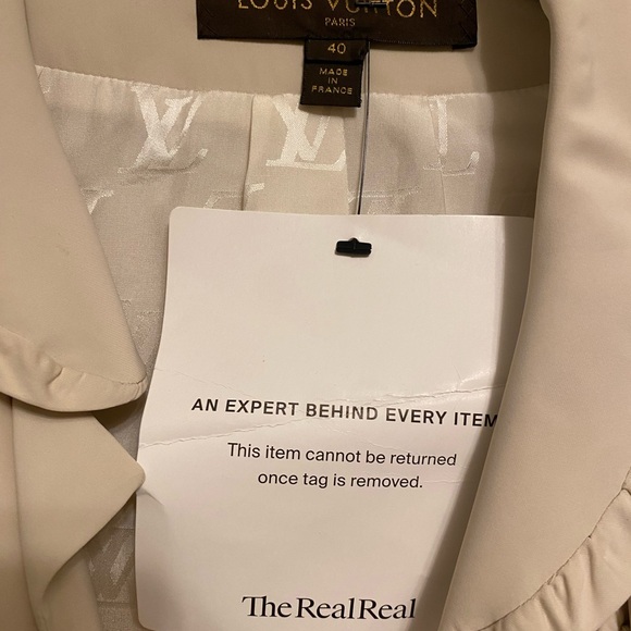 Authentic Louis Vuitton Collared Jacket (short sleeve) - Picture 5 of 9